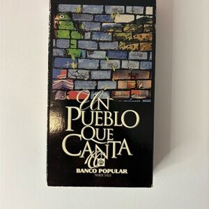 Un Pueblo Que Canta VHS Banco Popular Puerto Rico Music Special 1993 TV